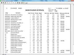 Listado Inventario