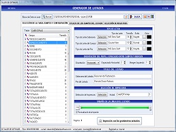 Generador de Listados